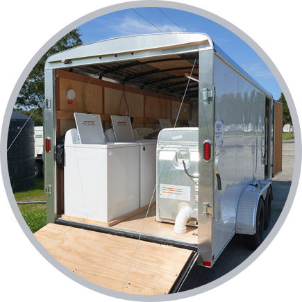 laundry trailer services